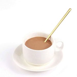 Cuchara de café de acero inoxidable con mango largo y acabado pulido espejo, 6.7 pulgadas, para espresso, té helado, con LOGO personalizado, para agitar y uso en fiestas - Product Image 3