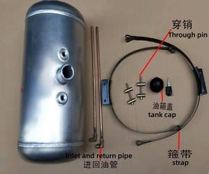 ATV 및 오프로드 차량용 OEM 아연 도금 강철 스펀 연료 가스 탱크, 내구성이 뛰어나고 가벼운 고성능 연료 탱크 - Product Image 4