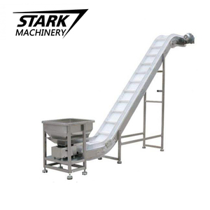Paslanmaz çelik konveyör bant kaldırma konveyör eğimli konveyör saptırma ile - Product Image 3