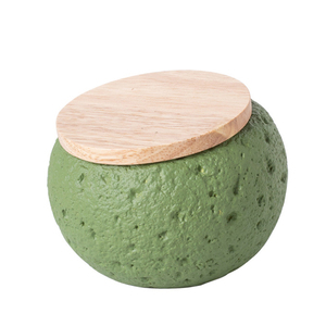 Urna de Cremação para Animais de Estimação Personalizável em Cimento Ecológico Moderno com Recursos de Armazenamento e Lembrança para Cinzas de Gatos e Cães - Product Image 1