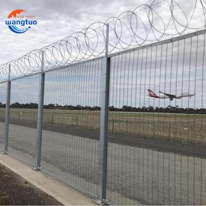 An ninh cao 358 chống LEO lên rõ ràng xem clearvu hàng rào nhà tù an ninh hàng rào Bảng điều khiển với dây thép gai - Product Image 5