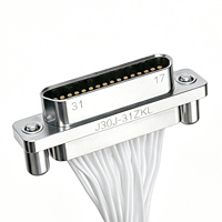 Adaptateurs de connecteurs, adaptateur de connecteur série Micro-D J30J, compatible MIL-DTL-83513, connecteur à broches personnalisé
