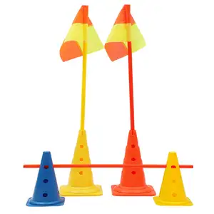 FDFIT Football Agility Cone Plastic Marker Cones Football Soccer Training Equipment Sport Colorful Speed Training Set