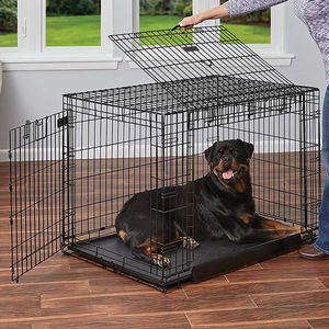 Cage pour chien de grande taille, cage pour animaux de compagnie en fil métallique de haute qualité, enclos de jeu pour animaux de compagnie pliable, cage pour animaux de compagnie de grande taille - Product Image 5