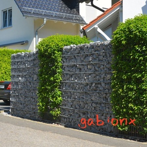 Yeşil kaynaklı <span class=keywords><strong>Gabion</strong></span> kafes ağır çinko kaplı galvanizli kaynaklı <span class=keywords><strong>Gabion</strong></span> sepet kutusu manzara 100x100x50cm için istinat duvar