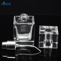 Flacons de pulvérisation à pompe en verre vide de 30ml/40ml avec logo personnalisé pour cosmétiques parfums crème plate pour le visage emballage de l'eau pulvérisateur à pompe à écran
