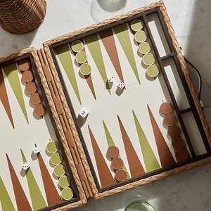 Juego <span class=keywords><strong>de</strong></span> Backgammon Personalizado Monte-Carlo <span class=keywords><strong>de</strong></span> Madera y Cuero - Juego <span class=keywords><strong>de</strong></span> Mesa <span class=keywords><strong>de</strong></span> Lujo Ecológico para Interiores - Product Image 1