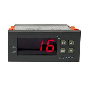 Fournisseurs chinois Stc-8000H affichage numérique électronique Régulateur de température réfrigération automatique/alarme adapté au stockage frigorifique