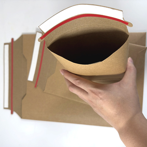 <span class=keywords><strong>Busta</strong></span> per Spedizioni in Carta Kraft Espansa <span class=keywords><strong>A4</strong></span> Personalizzata, Biodegradabile, Marrone, Riciclabile, per Documenti e Invii Postali - Product Image 3