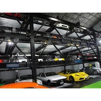 Système de stationnement automatique vertical intelligent PLC automatique à plusieurs niveaux soulevant/coulissant/tour rotative système de stationnement de voiture de puzzle en acier