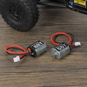 Engranaje de piñón de acero del motor RCAWD 030 cepillado 55T (giros) para motores 1/24 Axial Scx24