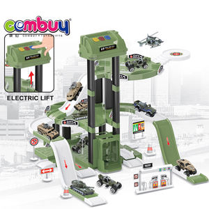 Jouet, style militaire, bricolage de voiture, en alliage, piste d'<span class=keywords><strong>avion</strong></span>, petit parking pour enfants, nouveauté - Product Image 2