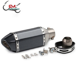 <span class=keywords><strong>Tubo</strong></span> <span class=keywords><strong>de</strong></span> <span class=keywords><strong>Escape</strong></span> Universal <span class=keywords><strong>de</strong></span> 51 mm <span class=keywords><strong>para</strong></span> Motocicleta, Silenciador Modificado <span class=keywords><strong>de</strong></span> 300 mm, <span class=keywords><strong>Escape</strong></span> <span class=keywords><strong>para</strong></span> <span class=keywords><strong>Akrapovic</strong></span>, XJ6, MT07, 09, 03 - Product Image 2