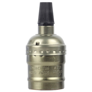 Cổ E27 giữ đèn Ổ cắm 10 Bộ Retro Nhôm Cơ sở đèn với kim loại đèn chùm phụ kiện xuyên biên giới sản phẩm - Product Image 5