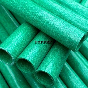 ท่อไฟเบอร์กลาสความแข็งแรงสูงสำหรับเสาค้ำตาข่ายบังแดด - Product Image 5