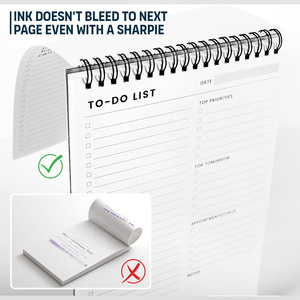 Agenda Settimanale Personalizzata A5 con Spirale e Pagine a Righe <span class=keywords><strong>per</strong></span> <span class=keywords><strong>Ufficio</strong></span>, Produttività e Pianificazione Giornaliera - Product Image 3