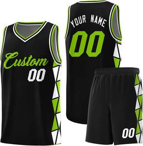 Nom et numéro cousus personnalisés pour les hommes et les équipes de jeunes Maillot de basket-ball Creator Design Uniformes cousus de qualité professionnelle - Product Image 1