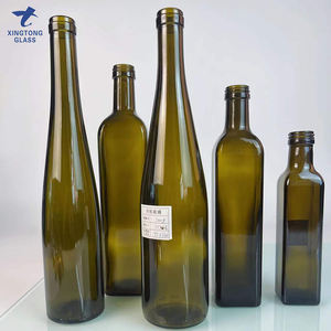 Mini Bottiglia Cilindrica Vuota Gourmet in <span class=keywords><strong>Vetro</strong></span> per Olio d'Oliva Verde, Nera, Trasparente da 100ml, 125ml, 8oz, 500ml, 750ml, 1l - Product Image 6