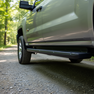 Protezione Laterale in Plastica Nera per Chevrolet Silverado 1500 Extended Cab, Accessorio 2014-2018 - Product Image 2