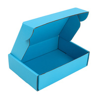 Boîte d'expédition en carton ondulé personnalisée avec logo KAKA, emballage en boîtes kraft, boîte cadeau colorée pour entreprise