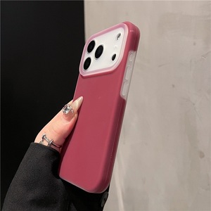 Coque de téléphone en silicone liquide effet gelée, protection intégrale pour iPhone 17 Air, 16, <span class=keywords><strong>15</strong></span>, 14 Pro Max, en TPU, sensation peau pressée à chaud, protection arrière - Product Image 4