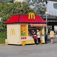 Op Maat Gemaakte Container Huis Food Truck Outdoor Mobiele Food Trailer Ijs Cream Hamburger Food Karren Koffie Restauratie Auto