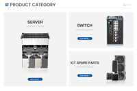 Armoire de serveur en rack à refroidissement liquide à plaque froide industrielle, prise en charge de 8 GPU, composants matériels pour le centre de données, réseau