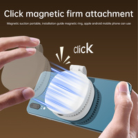 Lampe d'appoint magnétique pliable K10 réfléchissante pour téléphone portable, température de couleur réglable pour le streaming en direct et la photographie