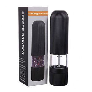 Molino de Especias de Cocina Único, Juego de Molinillos de Sal y Pimienta Manuales Recargables de PP con Bandeja LED Giratoria, Sistema DIY para Restaurante - Product Image 4