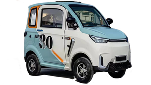 Voiture électrique Vromos à batterie, économique, berline électrique, vente chaude en Chine, caméra LED, tissu, moteur EEC 1,4 kW, 52 km/<span class=keywords><strong>h</strong></span> - Product Image 3