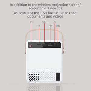 Máy Chiếu DLP LED Di Động Bỏ Túi <span class=keywords><strong>Mini</strong></span> WIFI Thông Minh Android 4K 3D Mới Nhất CY303 2023 Rạp Hát Tại Nhà Cho Điện Thoại Thông Minh Máy Tính Bảng - Product Image 5
