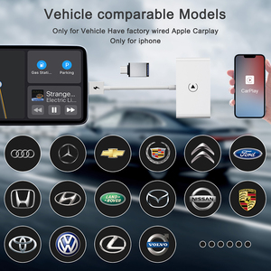 Adaptador Inalámbrico CarPlay para iPhone - Caja Inteligente con WiFi de 5GHz, Control por Voz y Mapas en Línea - Product Image 6