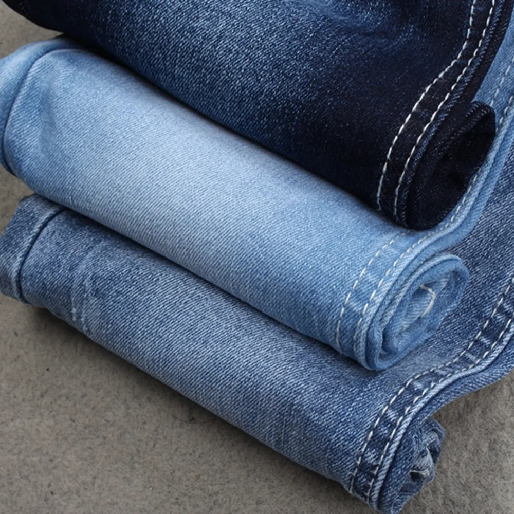 10oz denim jeans in tessuto 71% cotone 27% poliestere 2% spandex power stretch prezzo a buon mercato