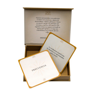 Fabricación Oem Positivo el deseo Servicios de impresión de tarjetas Tarjetas de afirmación Color champán <span class=keywords><strong>femenino</strong></span> con soporte - Product Image 6