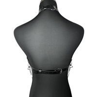 Harnais de poitrine sexy Lingerie en cuir pour femmes, bretelles matures, porte-jarretelles bdsm, sous-vêtements fétichistes, Bondage