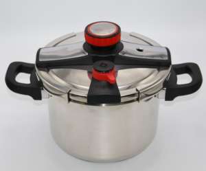 Une clé d'ouverture et de fermeture Étrier Commercial en acier inoxydable 304 Induction de gaz de qualité alimentaire Autocuiseur Pot avec poignée - Product Image 5