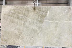 Schlussverkauf brasilianischer Naica-Quartzit natürlicher weißer Granit-Steinplatten Arbeitsplatte Taj Mahal Granit - Product Image 4