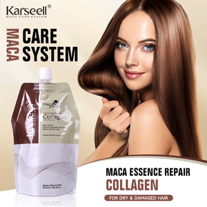 Karseell Masque capillaire au collagène 500ml Masque capillaire hydratant réparateur à la kératine et à l'huile d'argan pour salon - Product Image 3
