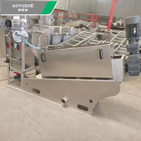 Hôpitaux Usines Fermes Restaurants Usines Séparateur de solides et de liquides Presse à vis Machine de déshydratation des boues