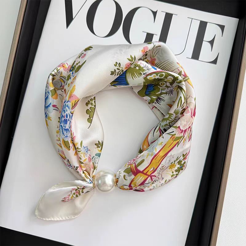 100 silk scarf necklace