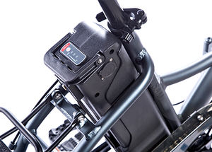 Bicicleta Eléctrica Urbana Inteligente con Asistencia de Pedaleo Ligera, Freno Mecánico, Suspensión Delantera, Batería de 36V13Ah, Shimano 7 Velocidades, Neumático de 20 Pulgadas - Product Image 5