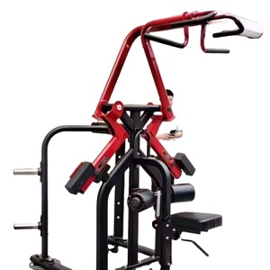 Đề nghị thiết bị tập thể dục với tấm tải phía sau kéo xuống sức mạnh đào tạo rộng kéo xuống phía sau máy tập thể dục trọng lượng miễn phí - Product Image 1