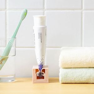 Manual Home Plastic <b>Toothpaste</b> Squeezer Tube Easy Dispenser Rolling Holder Bathroom Supply Tooth Cleaning - Product Image 6