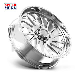 Rines de Aleación Forjada para UTV con Tapas Flotantes Brillantes de 19-24 Pulgadas, Ruedas Pulimentadas con Borde Profundo para Can-Am Commander, Polaris General, Ruedas para ATV - Product Image 2