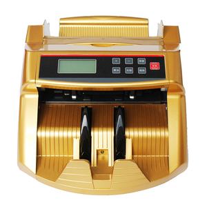 Détecteur de billets USD/<span class=keywords><strong>EURO</strong></span> avec écran LCD, machine à compter l'argent pour magasin, compteur de billets UV/MG - Product Image 2
