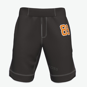 2025 personnalisé rouge MMA Full Sublimation Boxing Shorts Chine usine faite conception personnalisée pour les arts martiaux porter - Product Image 5