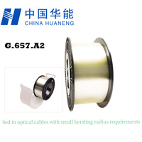 Cable de Fibra Óptica Huaneng G.657.A2, para Telecomunicaciones, Certificado ROHS/ISO9001, Equipo de Fibra Óptica