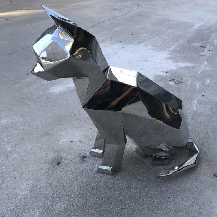 Acier inoxydable Chat