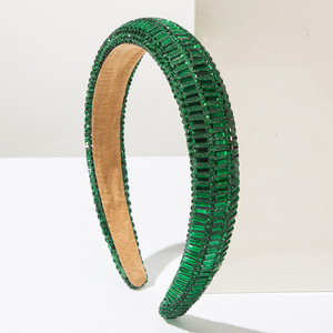 Stile coreano elegante nuovo stile alla moda fascia alta con teschio pieno diamante accessorio <span class=keywords><strong>per</strong></span> <span class=keywords><strong>capelli</strong></span> Versatile semplice <span class=keywords><strong>spugna</strong></span> Top - Product Image 3