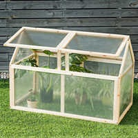 Serre de jardin en bois, mini-serre de jardin, serre pour légumes et fleurs, serre de jardin